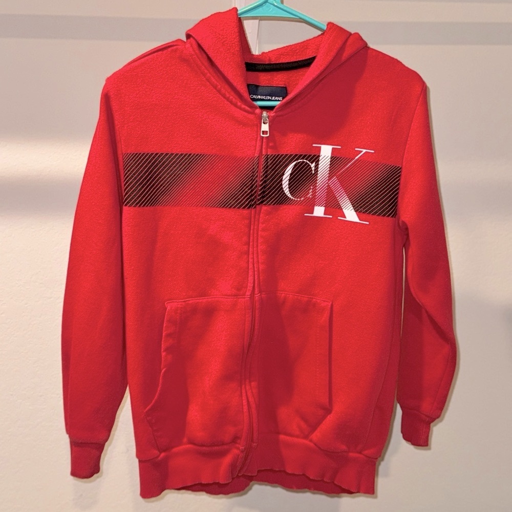 Calvin Klein Jeans Kids Zip-Up Hoodie